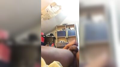 Black Bro Stroke: Smooth & Amateur Cock-Stroking Action!