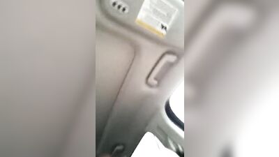 Car Cummer: Dude Naked in His Car Till He Cums