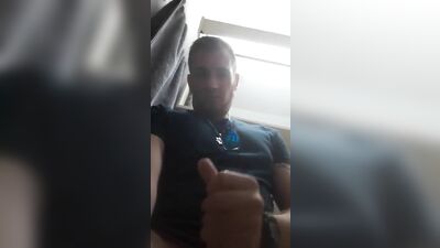 Hot Straight Guy on Toilet