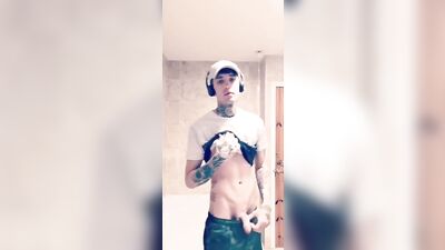 Hot Tats Dude - Super Sexy Amateur Gay Porn Video!