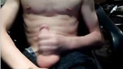 Young Web-Cam Stud: Afterschool Wanker