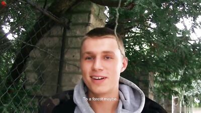 Bareback Twink in Natures Playground - Wild Outdoor Action