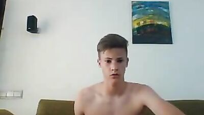 Strokin on the Sofa Web-Cam Solo