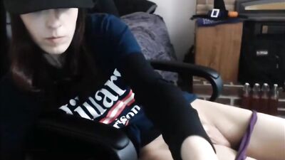 Cutie femboy on cam: Ultimate solo handjob and cumshots experience!