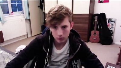 Young Web-Cam Boy - Exploring His Sexuality