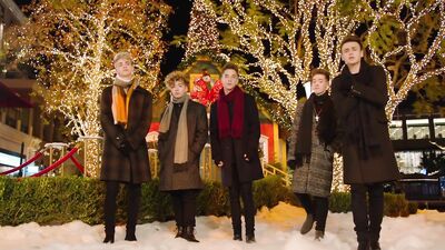 Christmas Porn Adventure - Glory Holes, Group Sex and Public Outside!