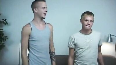 Curly Classmates Fucking Twins: Bareback Big Cocks Cum Shots