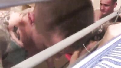 Prison Passion: Young Brit Scally Boys Bareback in Jail!