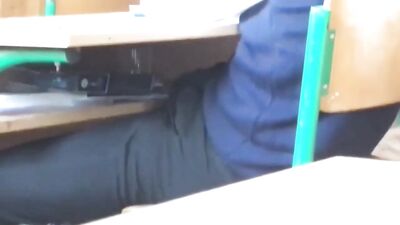 Gay Porn - Masturbation in the Classroom: Amateur Fun