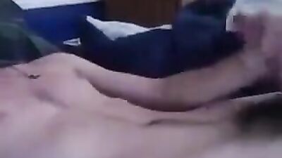 Hairy-legged Boy Cumshot Delight: Webcam Amateur Solo Adventures!