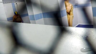 Gangbang in Public Showers - Two Hot Boys Get Naughty!