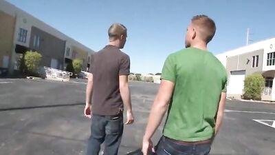 Wesleys Public Fucking Adventure - Amateur Frat Guy Action!