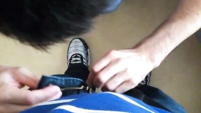 Cousins Snack Attack - Big Cocks Amateur Sucking and Swallow Challenge!