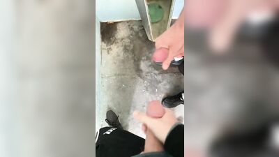 Caught in Public Restroom: Big Cocks & Explosive Orgasms