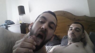 Blowjob Brothers: Cum in Mouth Action!