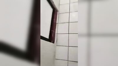 Bathroom Spy: Amateur Blond Boys Mix! - A Gay Porn Video with a Twist!