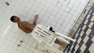 After Game Showerspy Voyeur: Big Cocks Straight Boys Erotic Adventure!