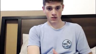 Hot Amateur Dude with Monster Boner