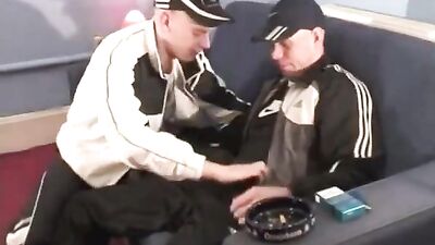 British Scallies Blow Backdoor and Piss Experience the raw action as these British hooligans engage in bareback blowjobs and pissing contests!