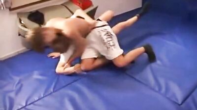 Mix Muscle Wrestle: Two Boys Get Naughty!