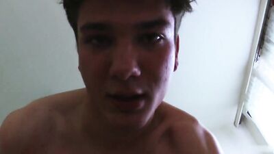 Cute Bareback Boy - Action Ass Play!