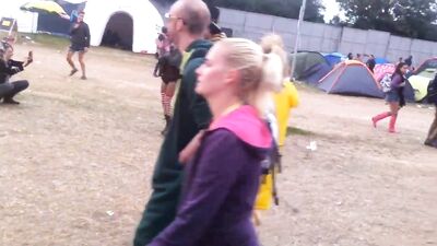 Nude Concert: Big Cocks Fun Public Outside!