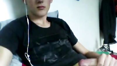 Cute and horny boy online - Web-Cam adventures!