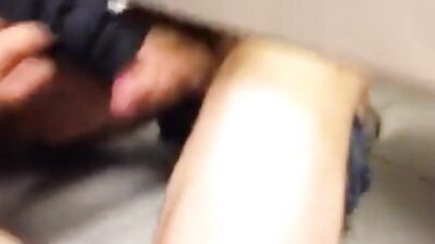 Raw Cum Shots: Bareback in the Bathroom