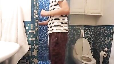 Shower Fun with Hot Boy and Dildo - Gay Porn Video!