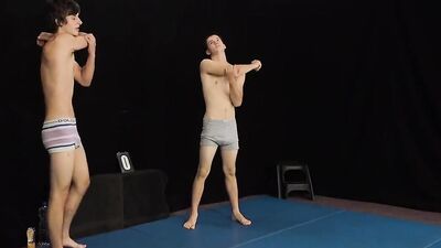 Wrestling Boys Fucking - Bareback Big Cocks Cum Shots