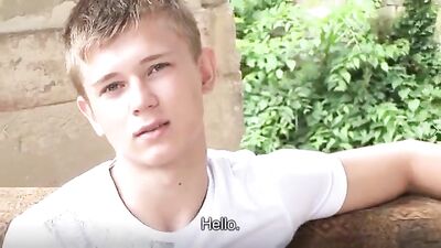 Czech boy on the casting