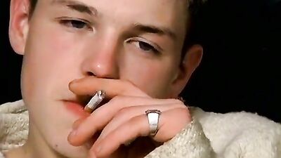 Covell Jeremiah Smokes and Sucks His Own Cock in Heat!