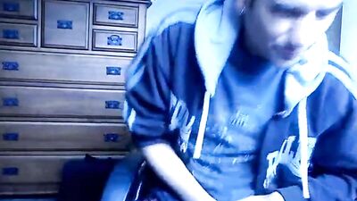 Gay Hoodie Jock: One-Handed Solo Show!