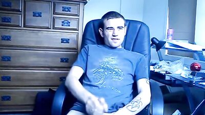 Gay Hoodie Jock: One-Handed Solo Show!