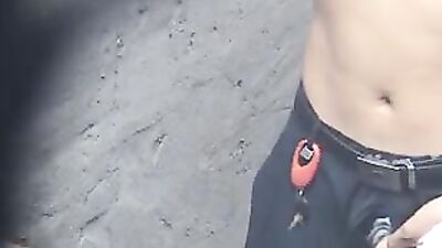 Caught taking a le*ak