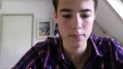 Young Boy in Plaid: Amateur Solo Adventure