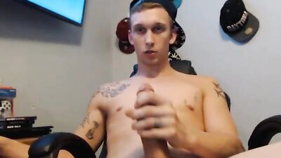 Self-Loving Big Cock And Cumshot