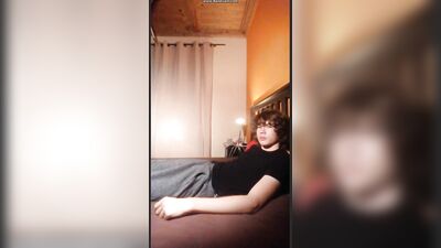 Curly Hair Boy Wanking for Girl: The Ultimate Gay Porn Experience!