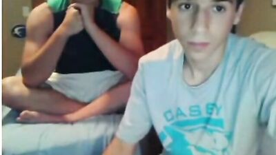 Gay Porn First Experience: Young Amateurs Camming!