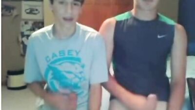Gay Porn First Experience: Young Amateurs Camming!