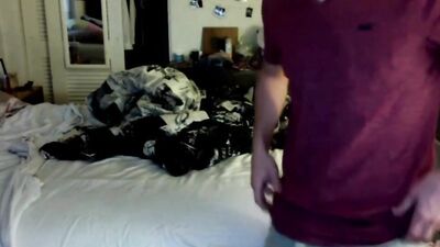 Straight Boy Web-Cam Cum Shots - Horny and Ready for Action!