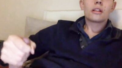 Latino Cum Shot Handjob - Horny Boy Returns!