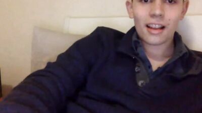 Latino Cum Shot Handjob - Horny Boy Returns!