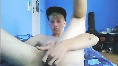 Belgian Boys Web-Cam Solo Wank