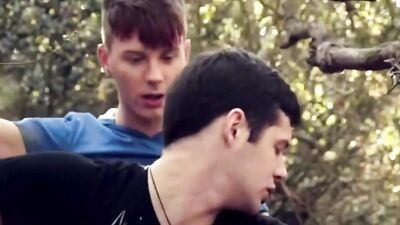 Deep Throat Action - Public Outdoor Hot Boys 1734