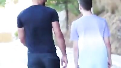 Hairy Daddys Raw Love: Bareback Cum Shots with Sweet Boy