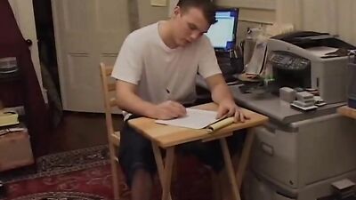 Young Students Learning Oral Bareback Cumshots - The Ultimate Training!