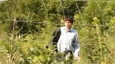 Boy Hunting Outside: Bareback Big Cocks Blond Boys in the Wild!