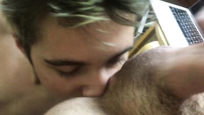 Young Adonis Sucks Cock Like A Pro!