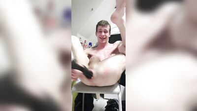 Exposing Melanders Skinny Twink: The Amateur Solo Ass Play Experiment